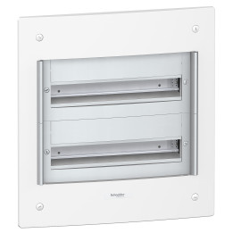 Schneider - Coffret électrique PRAGMA - encastré - 36 modules - 2 rangées de 18M - PRA32218