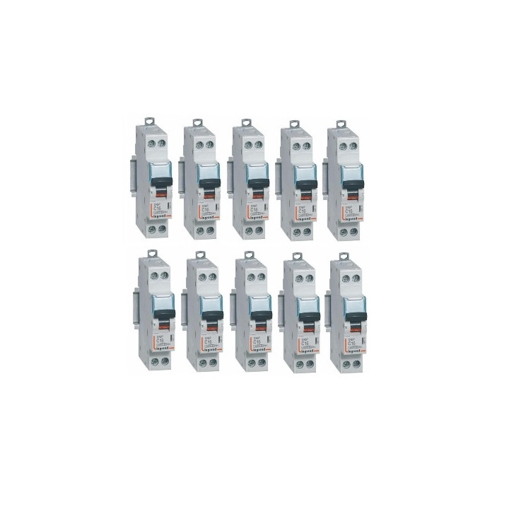 LEGRAND - LOT DE 10 DISJONCTEURS DNX3 16A - VIS/VIS - 406774 X 10