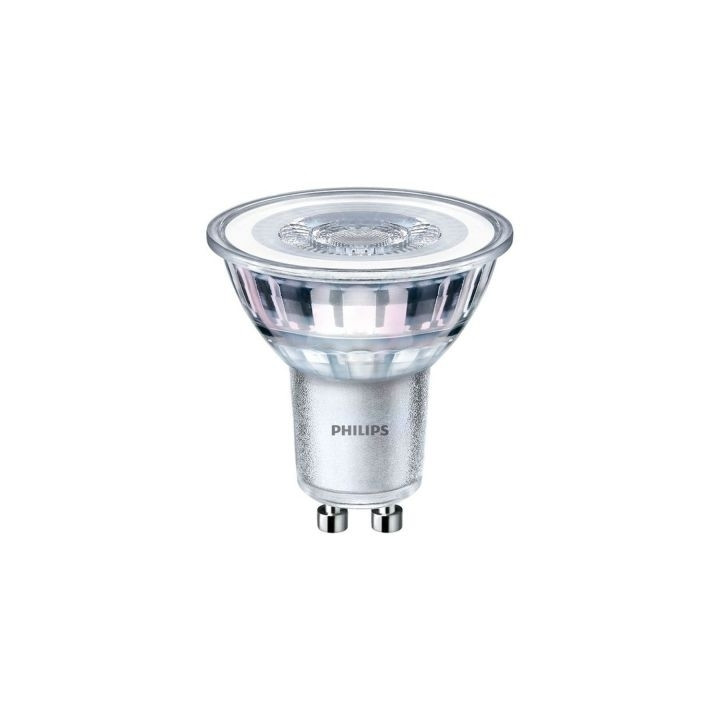 Philips - LOT de 10 Corepro LEDspot GU10 4000k 4.6W - 390lm - 36D - 840 - PAR 16 - Réf : 728390
