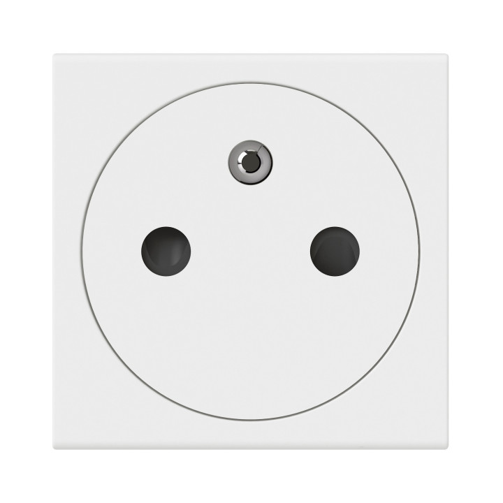 Legrand - Mosaic L - Prise de courant 2P+T 16A Surface EU - Bornes auto - Blanc - Réf : 278111L