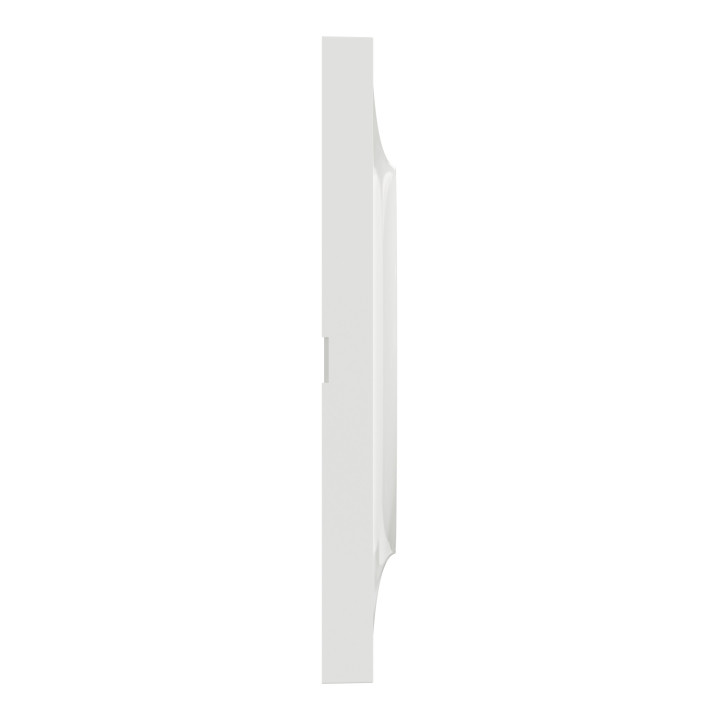 Schneider - Odace 2011 - Styl - Plaque 1 Poste - Blanc - Réf : S520702