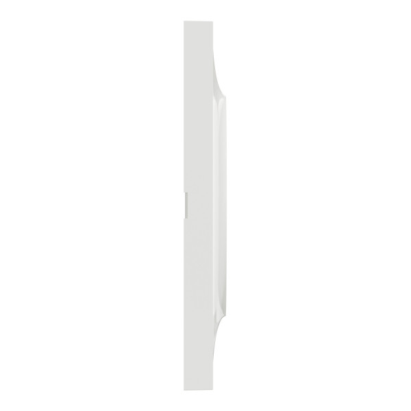 Schneider - Odace 2011 - Styl - Plaque 1 Poste - Blanc - Réf : S520702