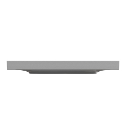 Schneider - Odace - Styl - Plaque 1 poste - Aluminium - Réf : S520702E