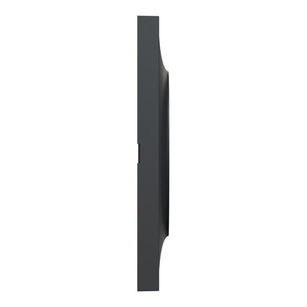 Schneider - Odace - Styl - Plaque 2 postes - entraxe 71 mm  - Anthracite - Réf : S540704
