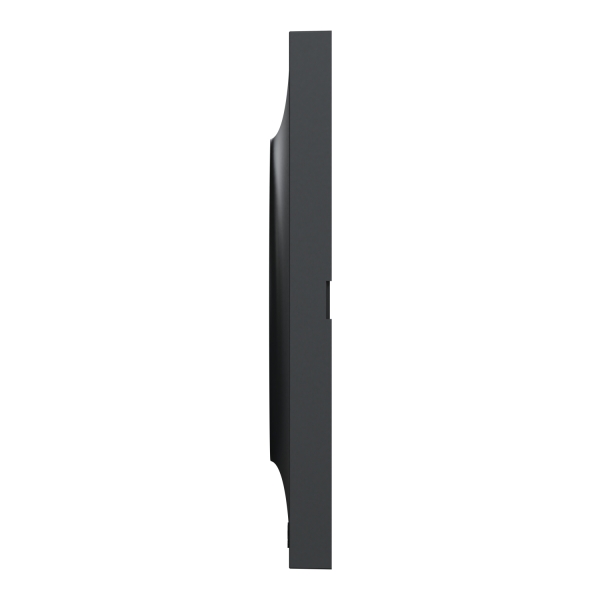 Schneider - Odace - Styl - Plaque 2 postes - entraxe 71 mm  - Anthracite - Réf : S540704