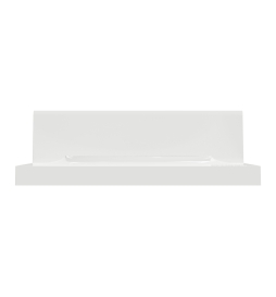 Schneider - Odace - Styl Pratic - Plaque 1 poste - support téléphone - Blanc - Réf : S520712