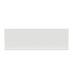 Schneider - Odace - Styl Pratic - Plaque 1 poste - support téléphone - Blanc - Réf : S520712