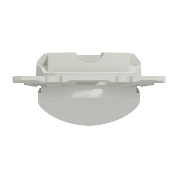 Schneider - Odace - Sortie de câble - Fixation VIS - blanc - Réf : S520662