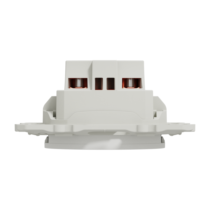 Schneider - Odace 2011 - Prise de courant - Connexion à VIS - 2P+T 16A - 250V - Blanc - Réf : S520039