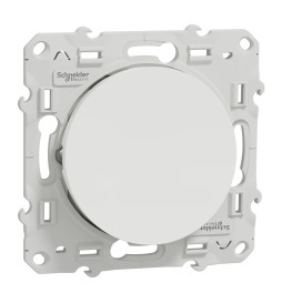 Schneider - Odace 2011 - Interrupteur va et vient - 10A - 250V - Bornes auto - Blanc