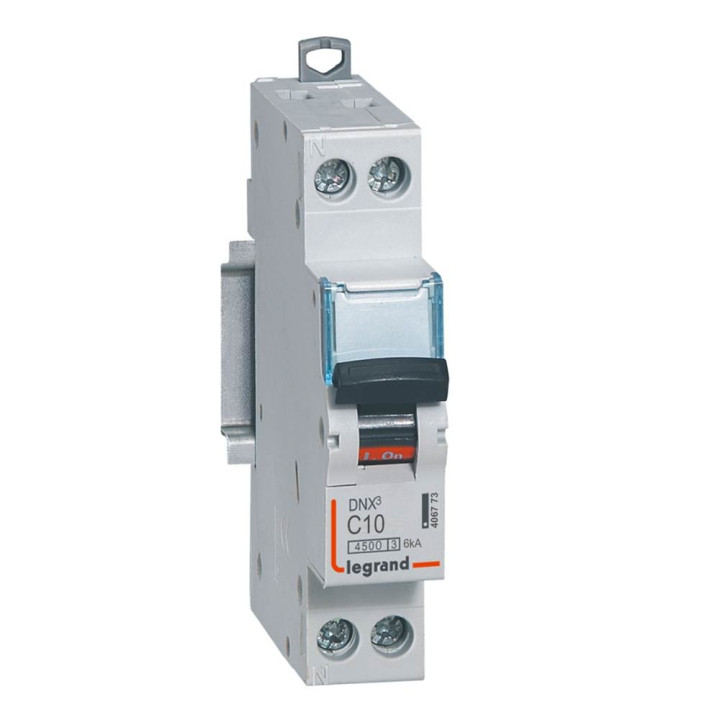 DISJONCTEUR LEGRAND DNX3 PH/N - 10A - VIS/VIS - Réf : 406773