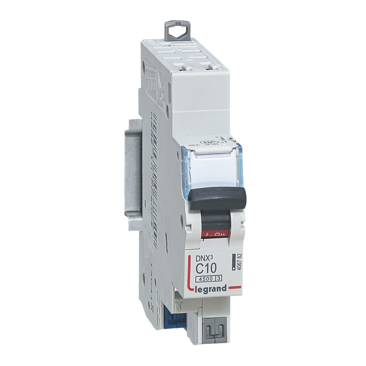 Legrand - Disjoncteur DNX3 Ph/N - 10A - Auto/Auto - Réf : 406782
