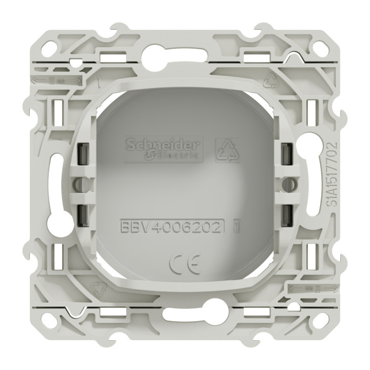 Schneider - Odace 2011 - Obturateur à VIS - Blanc - Réf : S520666