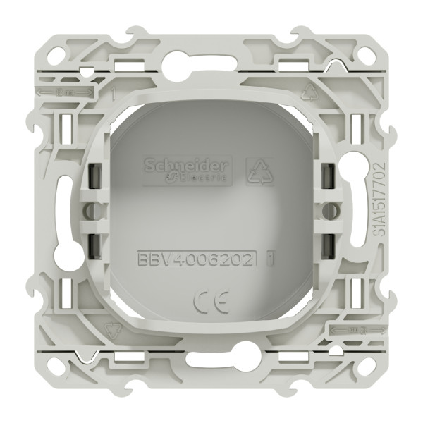 Schneider - Odace 2011 - Obturateur à VIS - Blanc - Réf : S520666
