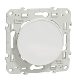 Schneider - Odace 2011 - Obturateur à VIS - Blanc - Réf : S520666