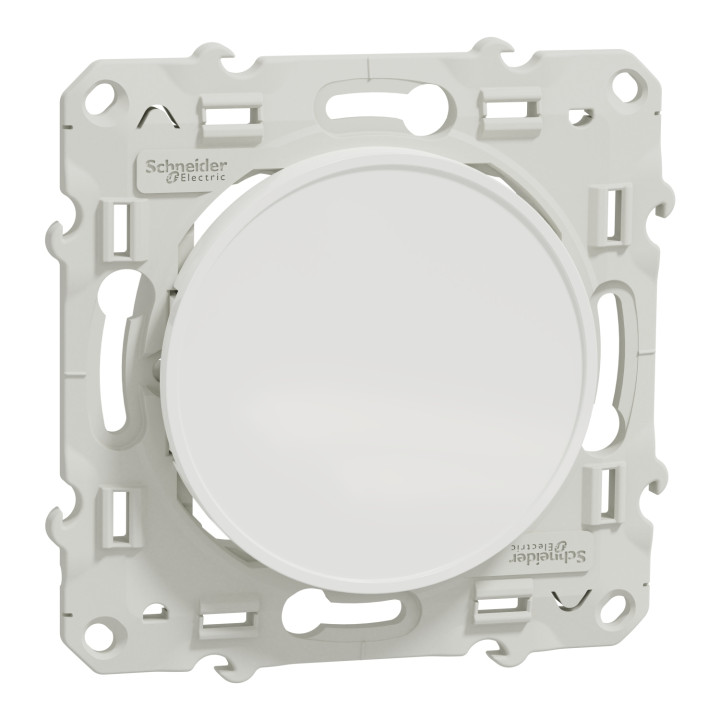 Schneider - Odace - Obturateur à VIS - blanc - Réf : S520666