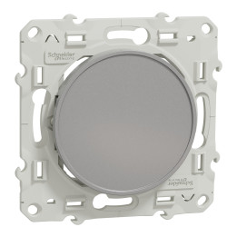 Schneider - Odace - Obturateur à VIS - Aluminium - Réf : S530666