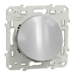 Schneider - Odace - Sortie de câble - Fixation VIS - aluminium - Réf : S530662