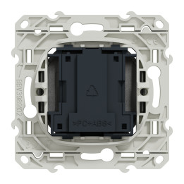 Schneider - Odace 2011 - Conjoncteur en T - 8 contacts - Aluminium - Réf : S530496