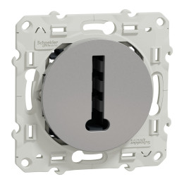 Schneider - Odace - Conjoncteur en T - 8 contacts - aluminium - Réf : S530496