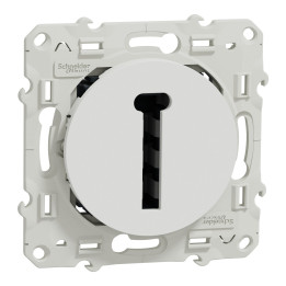 Schneider - Odace - Conjoncteur en T - 8 contacts - blanc - Réf : S520496