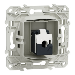 Schneider - Prise RJ45 Grade 1 Odace - Anthracite - Catégorie 5 UTP - Téléphone - IDC - Réf : S540471