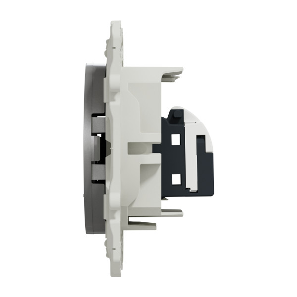 Schneider - Odace 2011 - Prise RJ45 Grade 1 - Catégorie 5 UTP - Téléphone - IDC - Aluminium - Réf : S530471