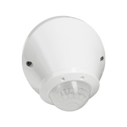 Legrand - Détecteur de mouvement PIR 360° portée 8m IP55 - Mural/plafond - Blanc - saillie - Réf : 048946