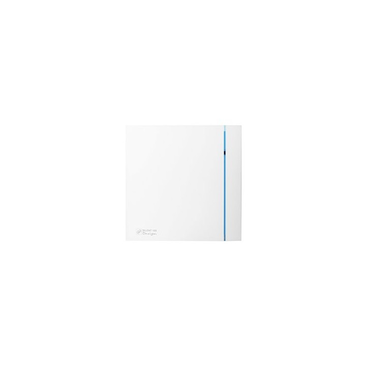 S&P Unelvent - Extracteur d'air avec temporisation et hygrostat réglable SILENT 100 CHZ DESIGN 85m³/h - Réf : 403502