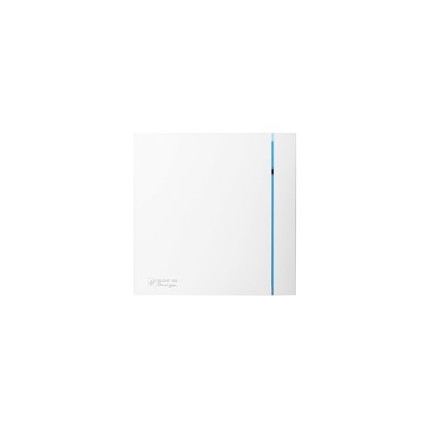 S&P Unelvent - Extracteur d'air avec temporisation et hygrostat réglable SILENT 100 CHZ DESIGN 85m³/h - Réf : 403502