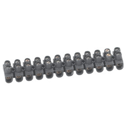 Legrand - Barrette de connexion Nylbloc - Bornier 12 pôles 10 mm2 à vis - 034215