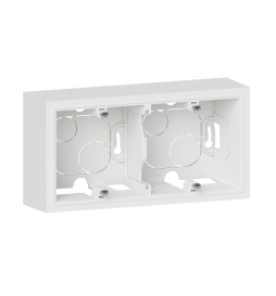 Legrand Dooxie - Cadre saillie 2 postes - Horizontal/vertical - Réf : 600042