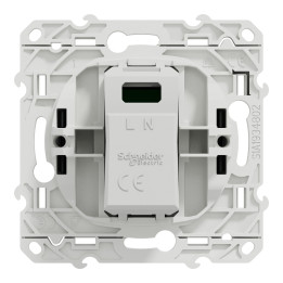 Schneider - Odace - Prise USB - 5V - ANTHRACITE - Réf : S540408
