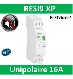 Schneider - Télérupteur RESI9 XP - Unipolaire 16A - 250V - Silencieux - R9PCL2S