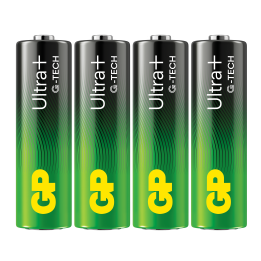 GPBM - 4 Piles GP Ultra Plus Alcaline - LR6 - AA - 1,5V - Réf : GP151422