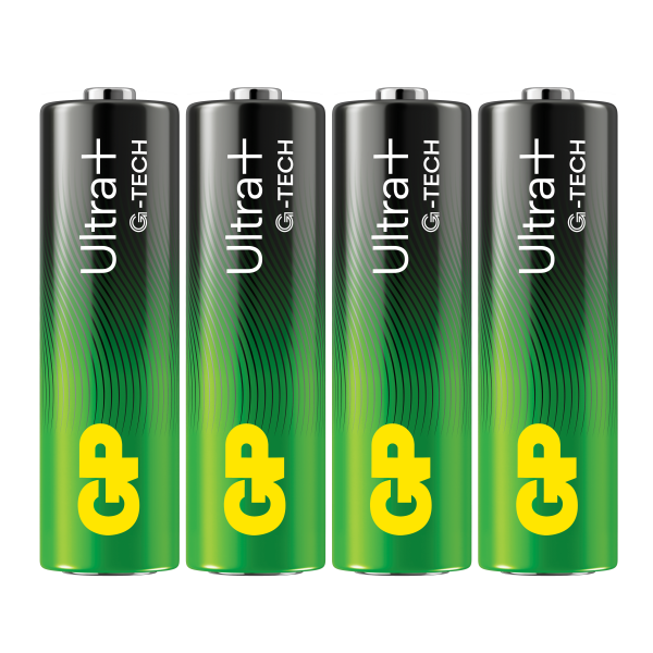 GPBM - 4 Piles GP Ultra Plus Alcaline - LR6 - AA - 1,5V - Réf : GP151422