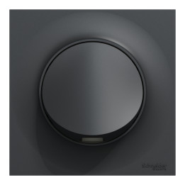 Schneider Odace - Sortie de câble Complète - Fixation VIS - Anthracite - Réf : S540662 + S540702