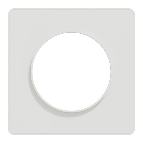 Schneider - Odace 2011 - Touch - LOT de 40 Plaques 1 poste - Blanc - Ref. : S520802x40