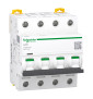 Schneider - Acti9 - iC60N - Disjoncteur - 4P - 25A - courbe C - 6000A/10kA - Réf : A9F77425