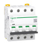 Schneider - Acti9 - iC60N - Disjoncteur - 4P - 40A - courbe C - 6000A/10kA - Réf : A9F77440