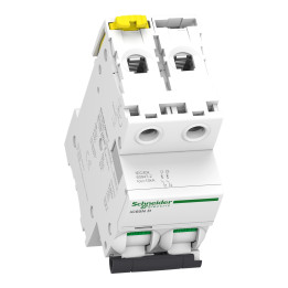 Schneider - Acti9 - iC60N - Disjoncteur - 2P - 20A - 6kA - courbe D -  Réf : A9F75220
