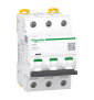 Schneider - Acti9 - iC60N - Disjoncteur - 3P - 10A - 6kA - courbe D - Réf : A9F75310