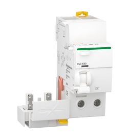 Schneider - Acti9 - iC60 - Bloc diff Vigi - 2P - 40A - 30mA - 230v -  type AC - Réf : A9Q11240