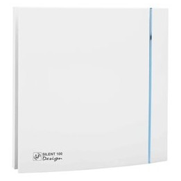 S&P Unelvent - Extracteur d'air avec temporisation réglable SILENT 100 CRZ DESIGN 85m³/h 230V 8W- Réf : 403501