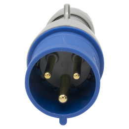 Legrand - Fiche mobile droite P17 IP44 32A - 200V~ à 250V - 2P+T - Réf : 555234