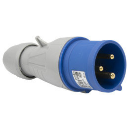 Legrand - Fiche mobile droite P17 IP44 32A - 200V~ à 250V - 2P+T - Réf : 555234