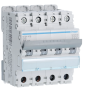 HAGER - Disjoncteur - 4P - 16A - Courbe D - 6000A/10kA - Réf :NGN416