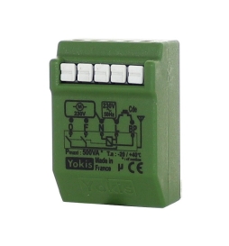 Yokis - Power - Micromodule Radio pour volets roulants encastré - Réf : MVR500ERP