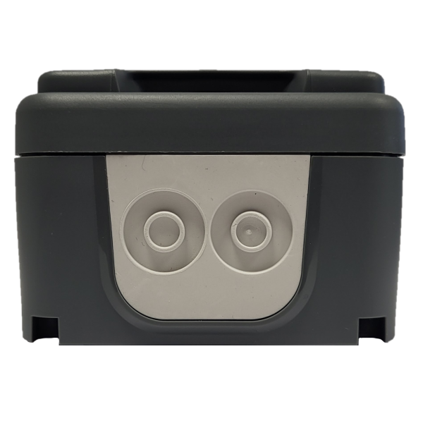 Eur'Ohm - OXXO - Interrupteur Va et Vient - Saillie - IP55 - IK08 - Connexion automatique - Anthracite - Réf : 60800