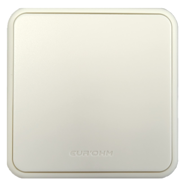 Eur'Ohm - OXXO - Interrupteur Va et Vient - Encastré - IP55 - IK08 - Blanc - Réf : 60888